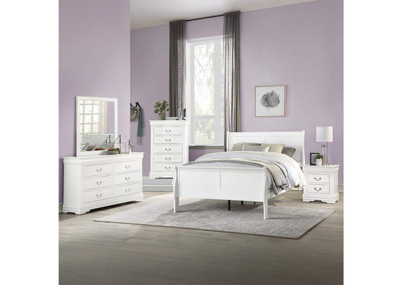 23830Q Louis Philippe Queen Bed