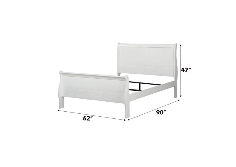 23830Q Louis Philippe Queen Bed