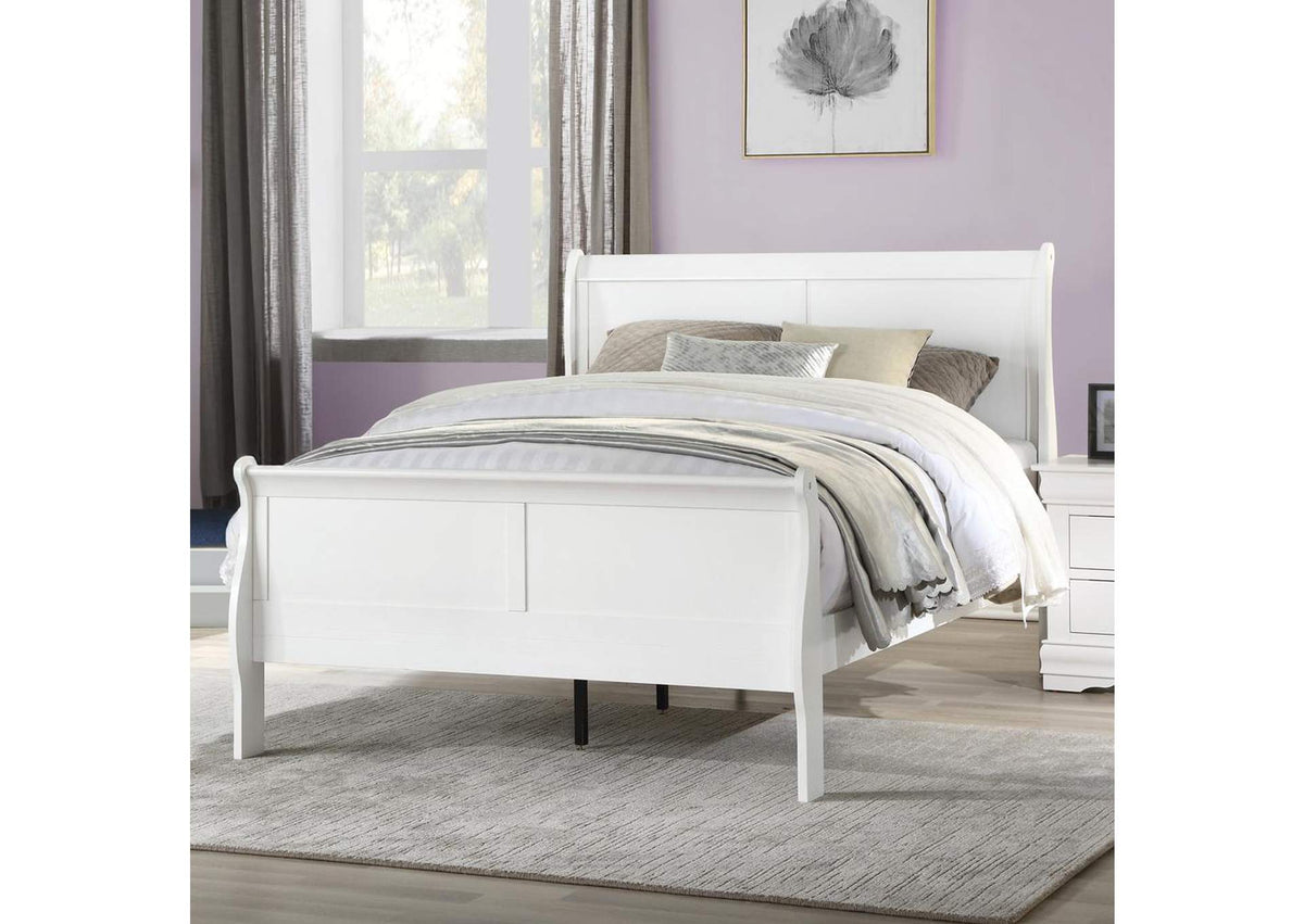 23845T Louis Philippe Twin Bed