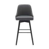 Sicily - Swivel Wood Stool