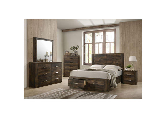 24200Q Elettra Queen Bed with Storage