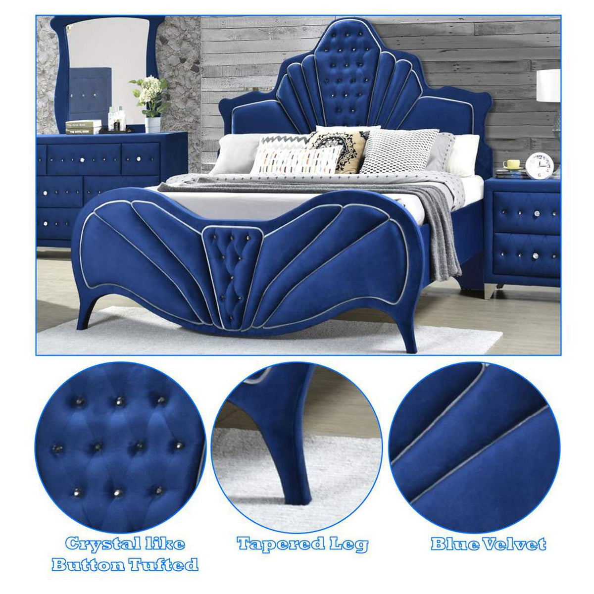 24217EK Dante Ek Bed