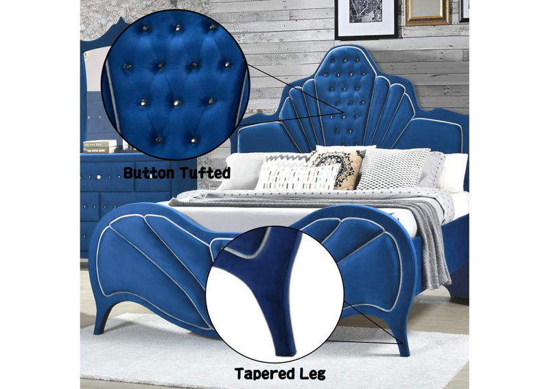 24220Q Dante Queen Bed