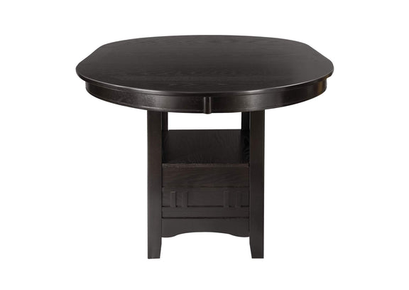 2423-36 Junipero Round / Oval Counter Height Table with Storage Base