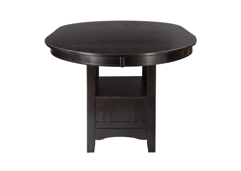 2423-36 Junipero Round / Oval Counter Height Table with Storage Base