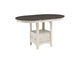 2423W-36 Junipero Round / Oval Counter Height Table with Storage Base