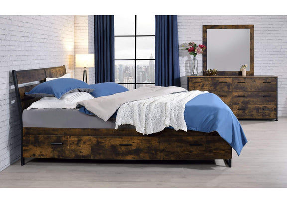 24257EK Juvanth Ek Bed with Storage