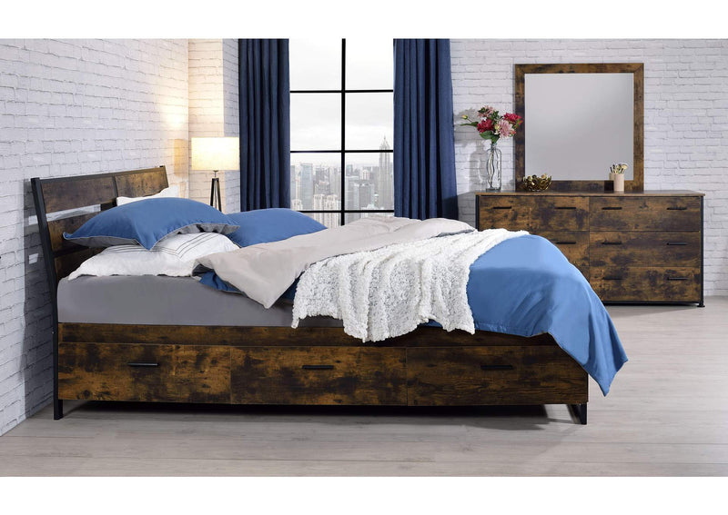 24257EK Juvanth Ek Bed with Storage