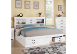24487EK Louis Philippe Iii Ek Bed with Storage