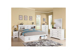 24487EK Louis Philippe Iii Ek Bed with Storage