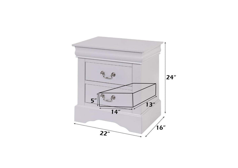 24503 Louis Philippe Iii Nightstand