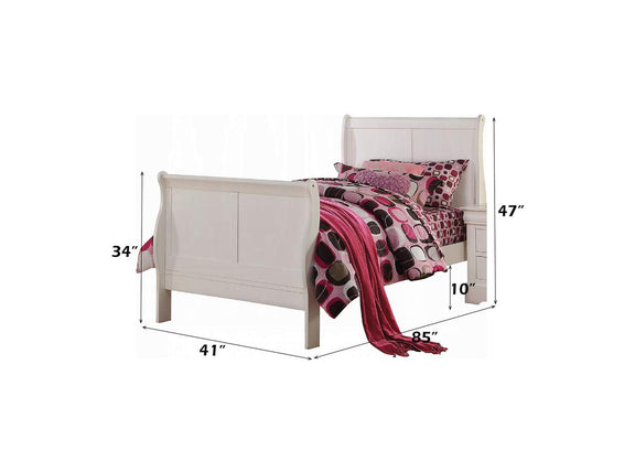 24515T Louis Philippe Iii Twin Bed