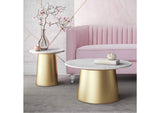TOV-OC18134 Bleeker Marble Coffee Table