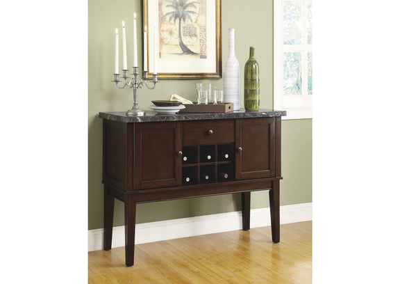 2456-40 Decatur Server, Marble Top