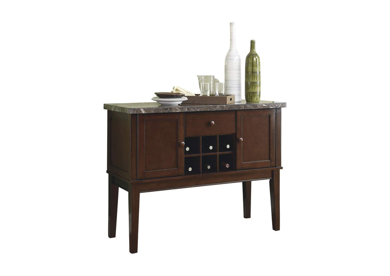 2456-40 Decatur Server, Marble Top