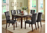 2456-64 Decatur Dining Table, Marble Top