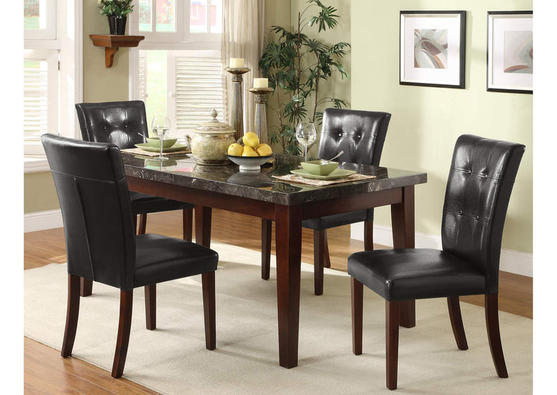 2456-64 Decatur Dining Table, Marble Top
