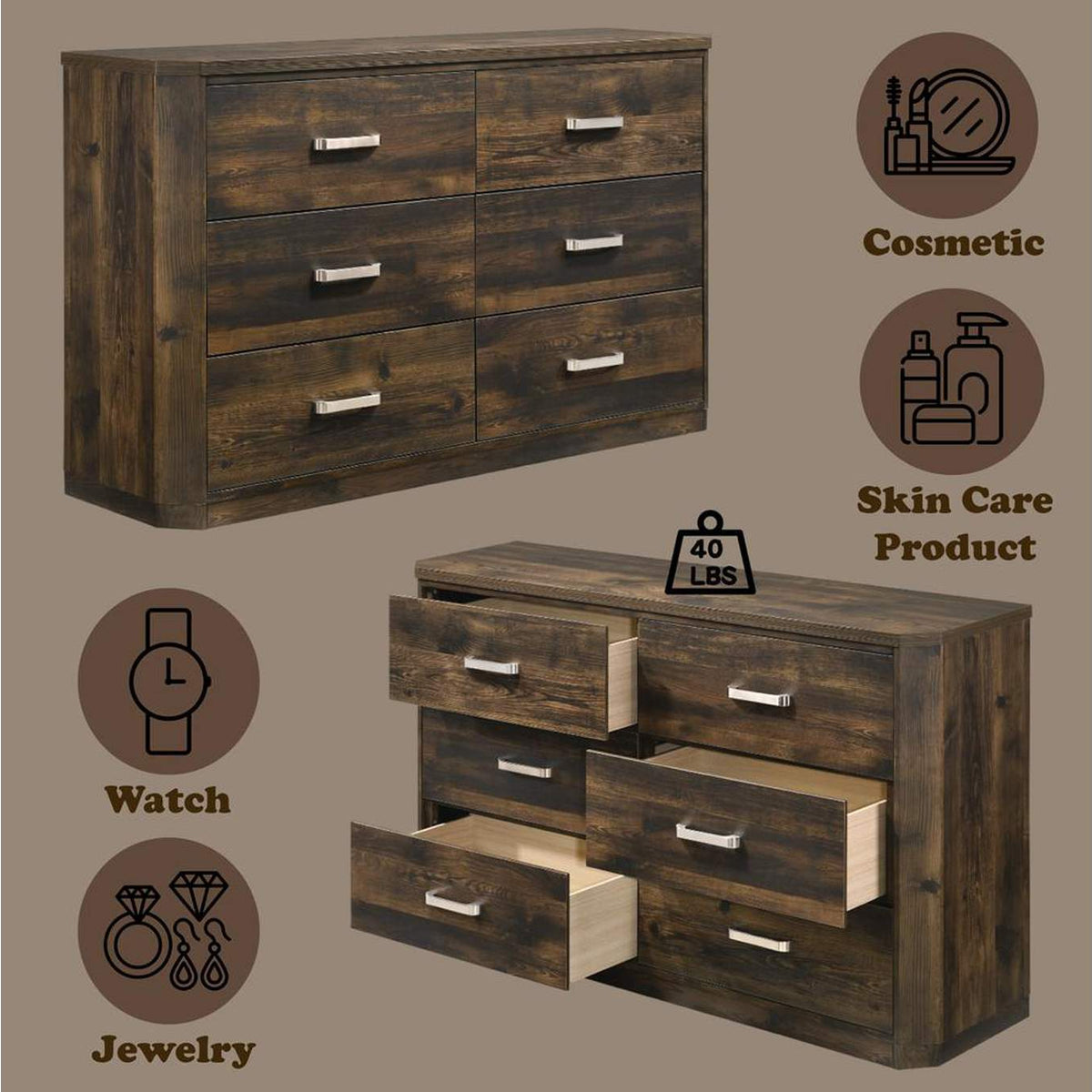 24855 Elettra Dresser
