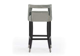 TOV-BS25 Hart Grey Velvet Bar Stool