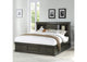 24930Q Louis Philippe Iii Queen Bed with Storage