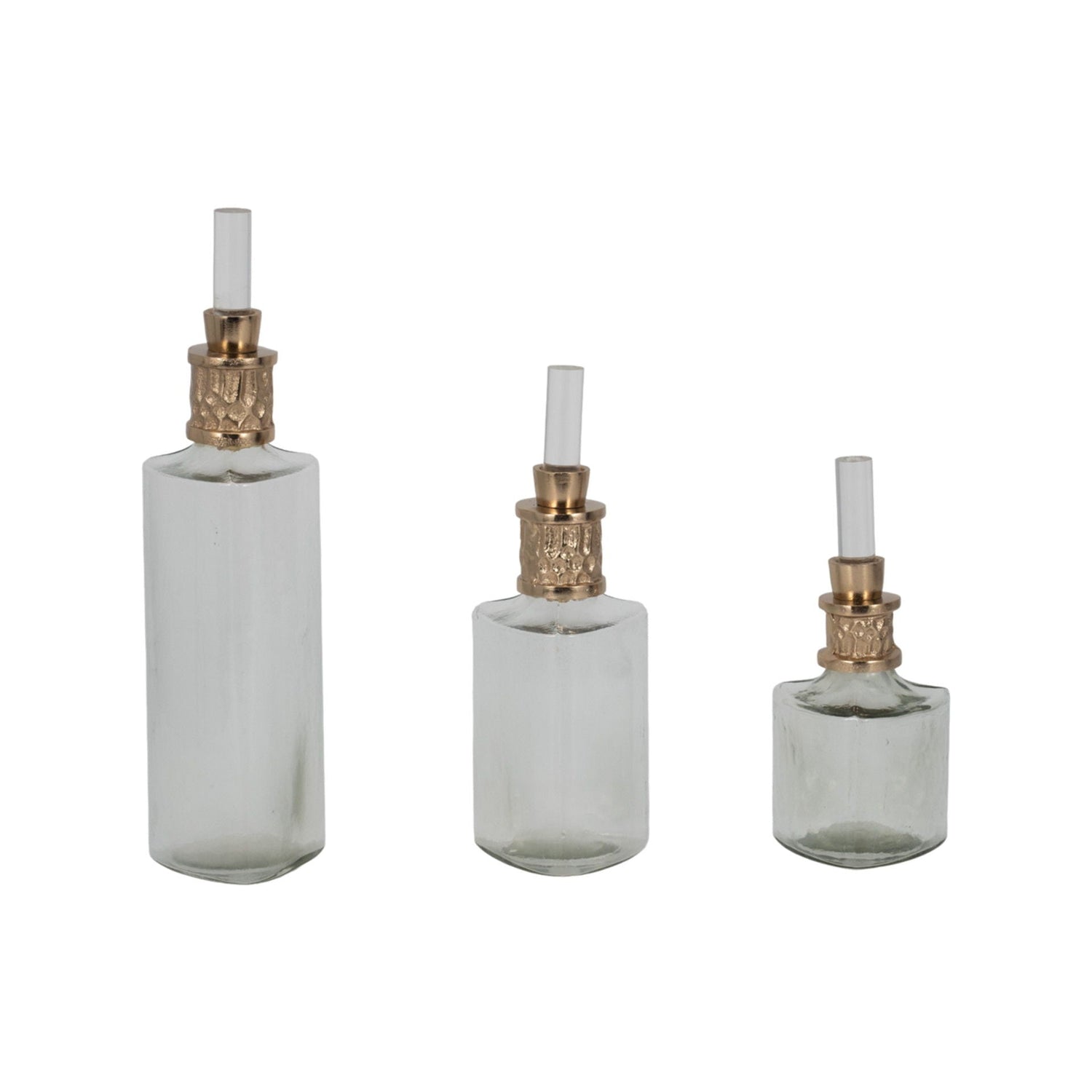 10" / 13" / 17" Talis Bottles (Set of 3) - Gold