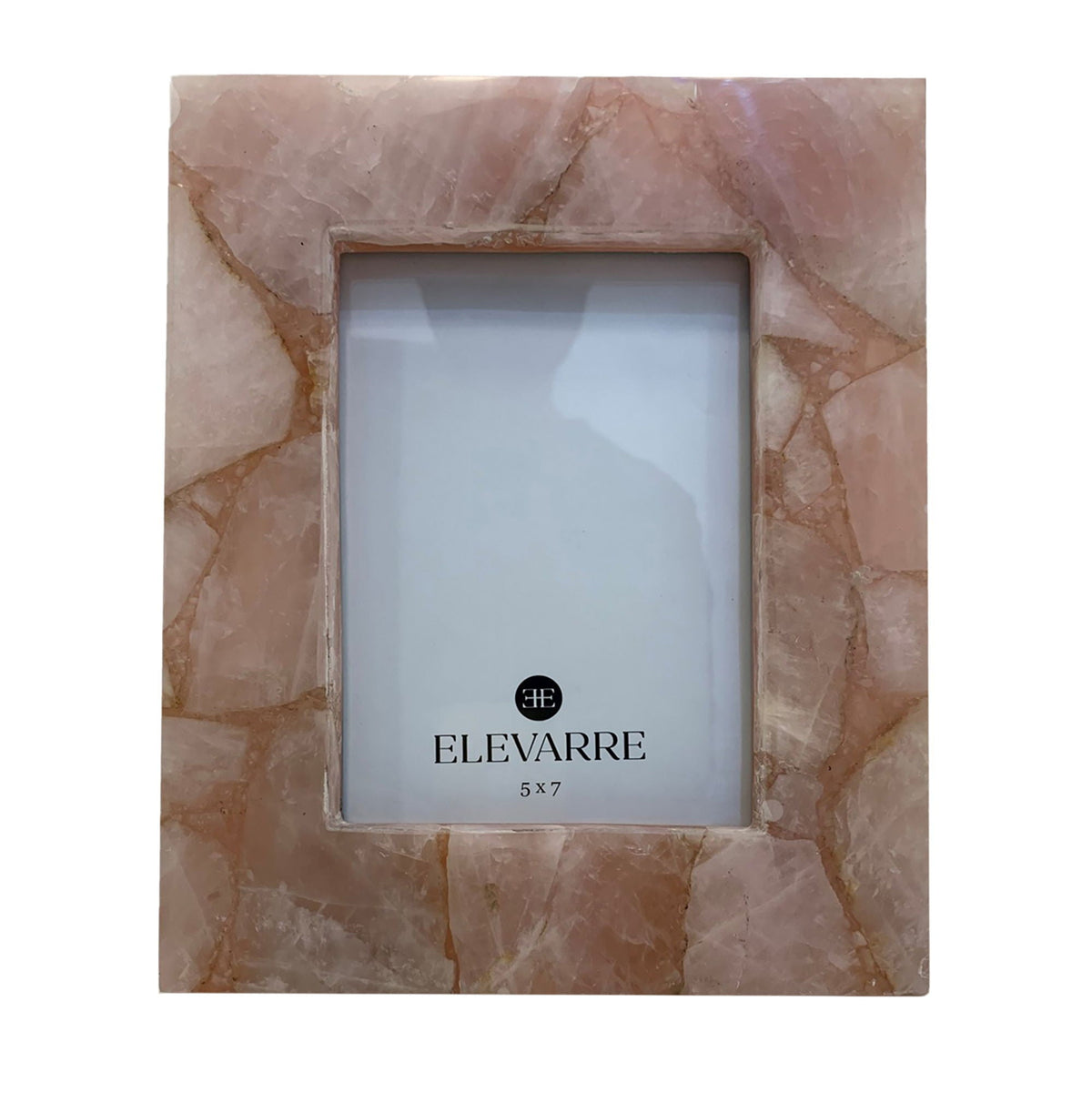 5" X 7" Edina Quartz Photo Frame - Pink