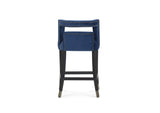 TOV-BS24 Hart Navy Velvet Counter Stool