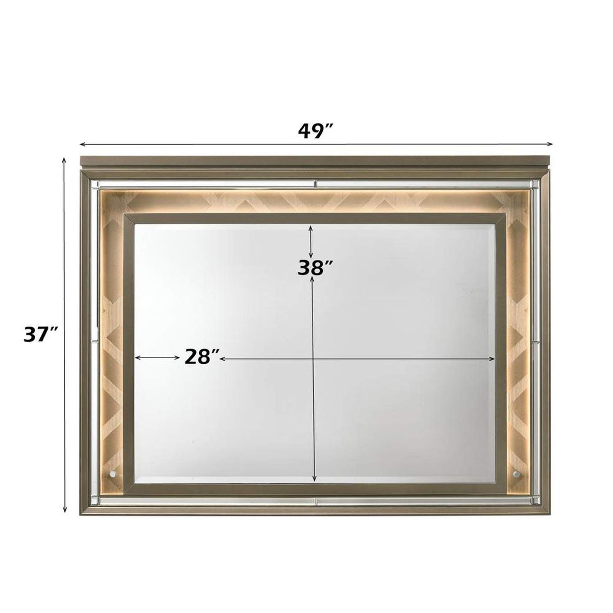 25324 Skylar Mirror with Led
