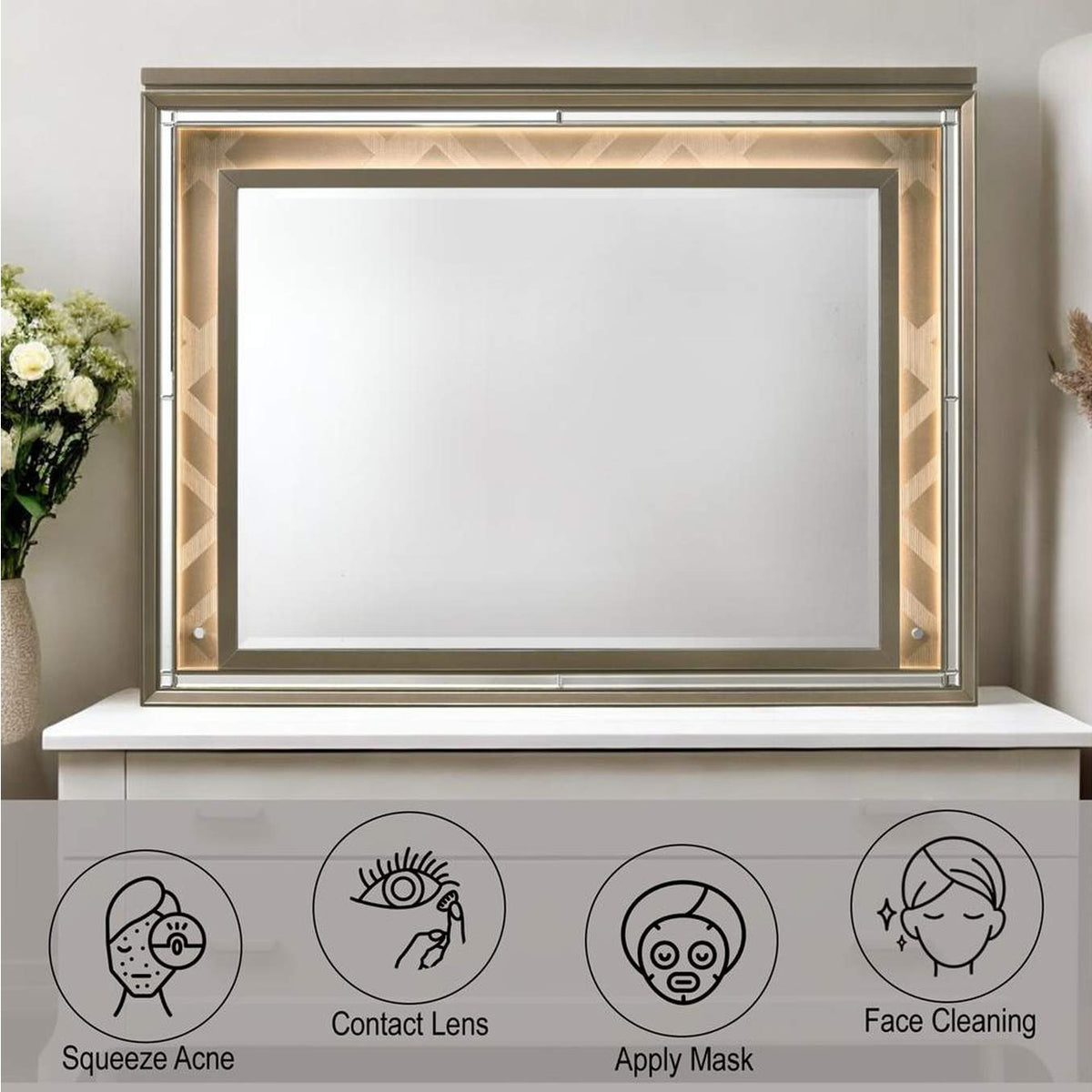 25324 Skylar Mirror with Led