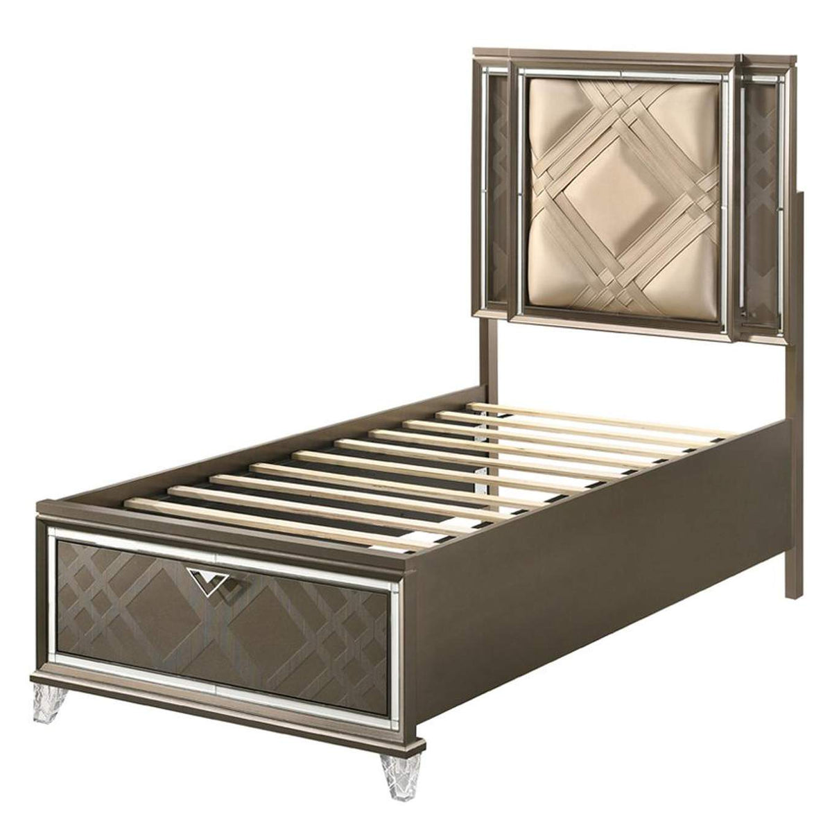 25335F Skylar Full Bed with Led and Storage
