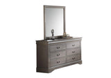 25504 Louis Philippe Iii Gray Mirror