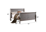 25515T Louis Philippe Iii Twin Bed