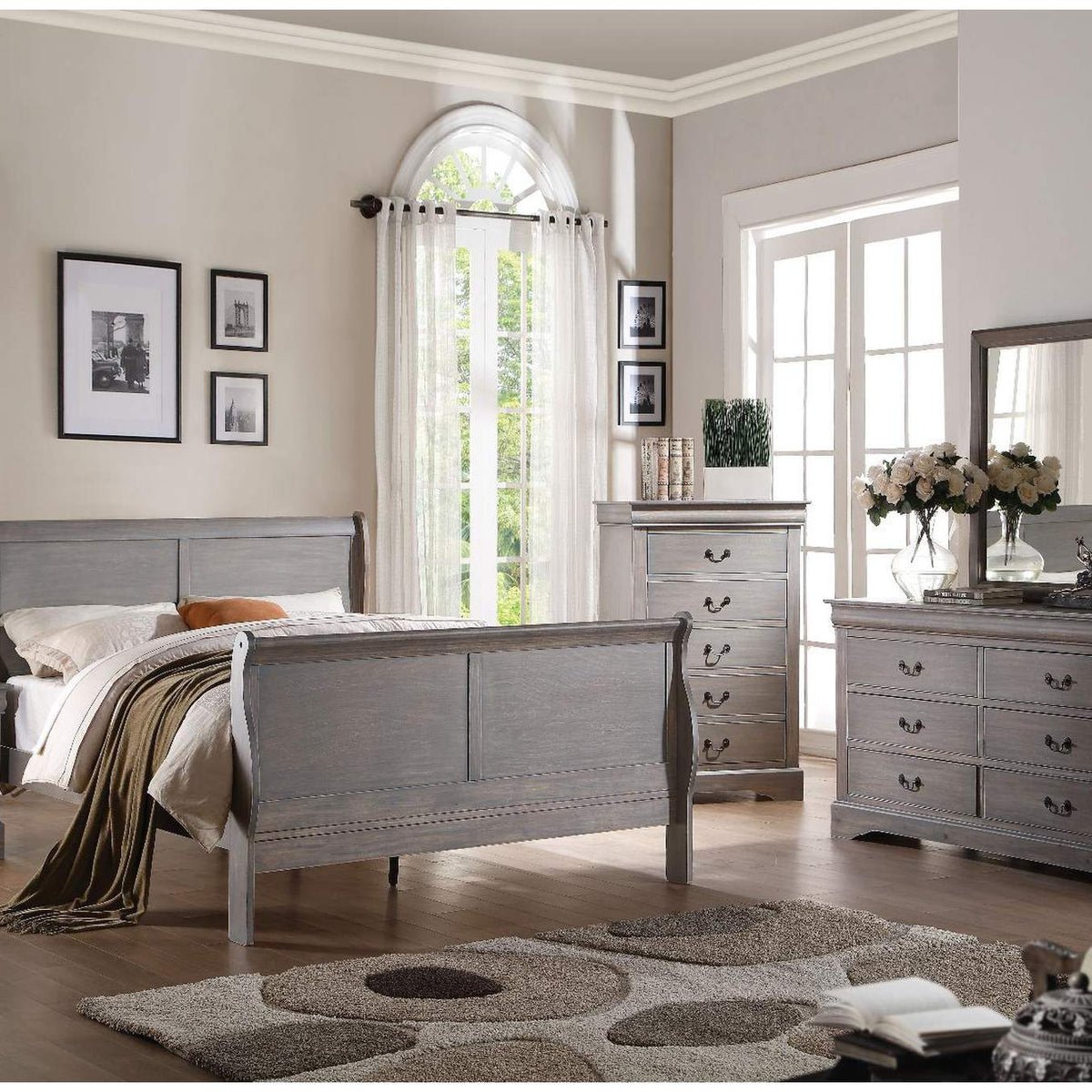 25515T Louis Philippe Iii Twin Bed