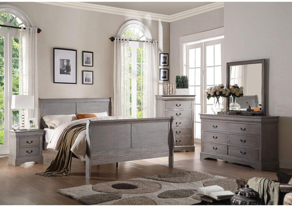 25515T Louis Philippe Iii Twin Bed