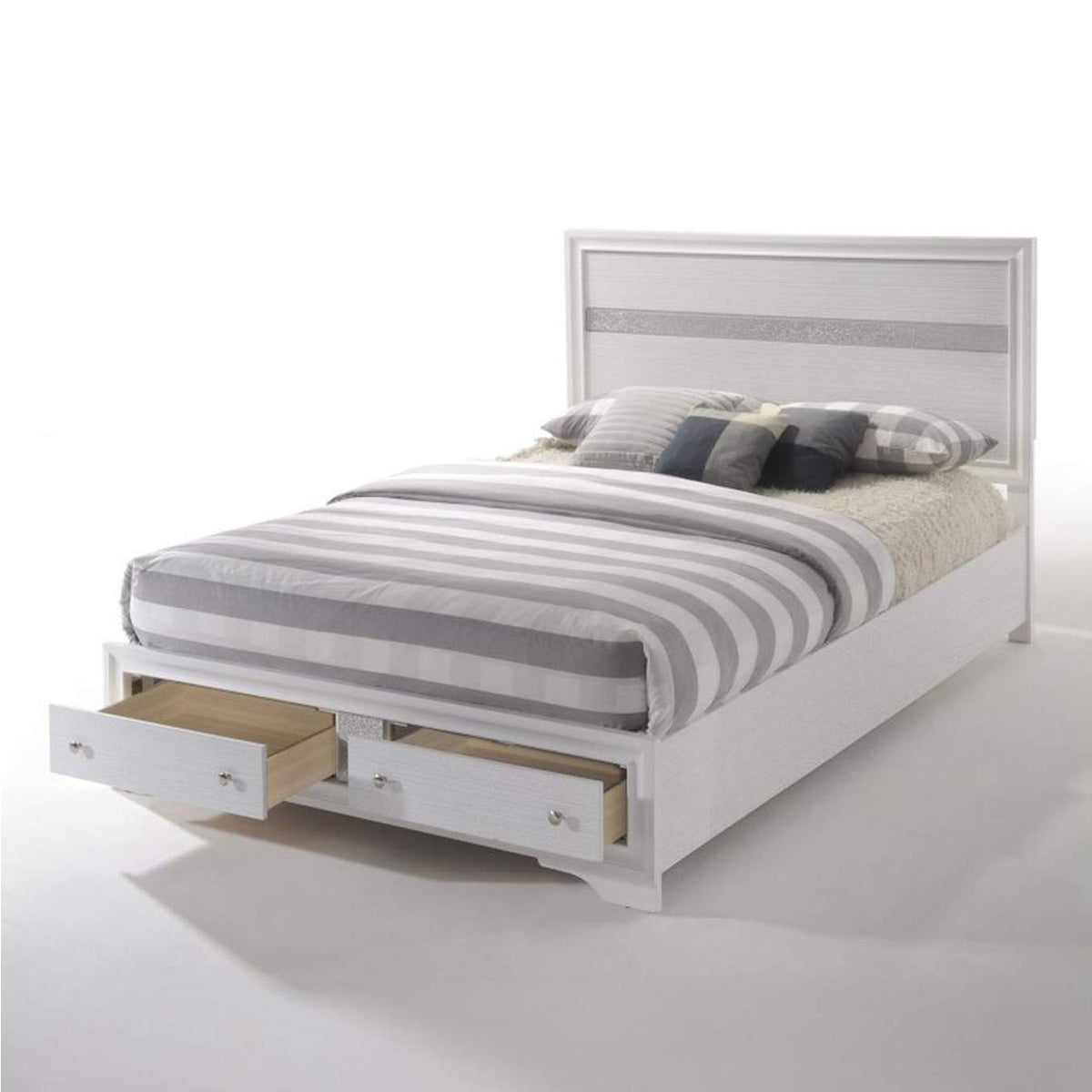 25770Q Naima Queen Bed with Storage
