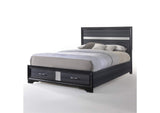 25900Q Naima Queen Bed with Storage