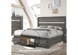 25970Q Naima Queen Bed with Storage