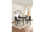 2601-36 Tempe Counter Height Table, Faux Marble Top