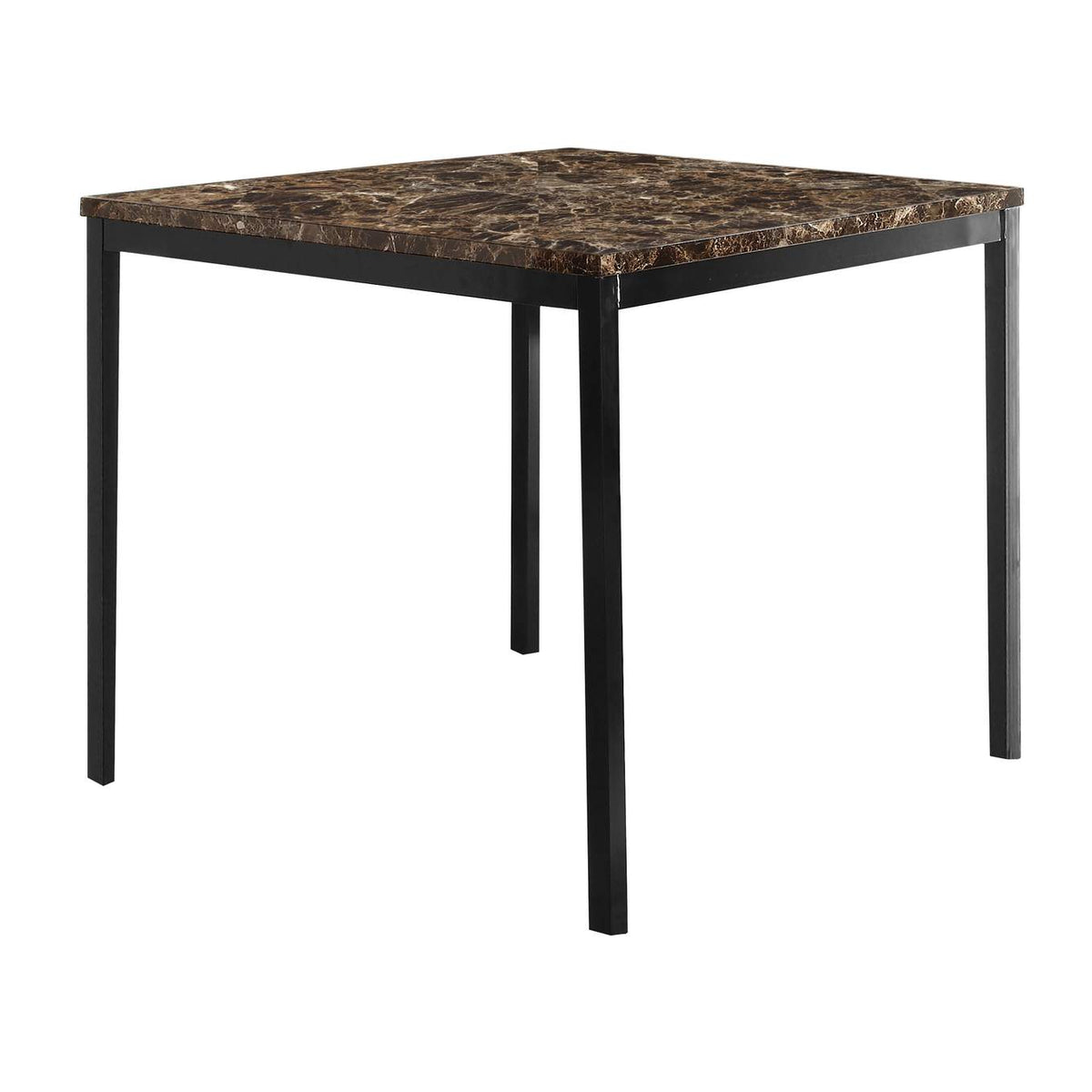 2601-36 Tempe Counter Height Table, Faux Marble Top
