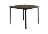 2601-36 Tempe Counter Height Table, Faux Marble Top