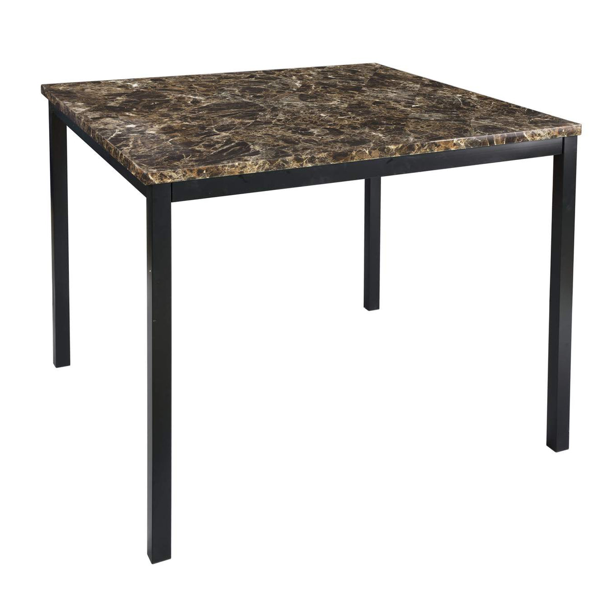 2601-36 Tempe Counter Height Table, Faux Marble Top