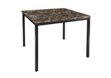 2601-36 Tempe Counter Height Table, Faux Marble Top