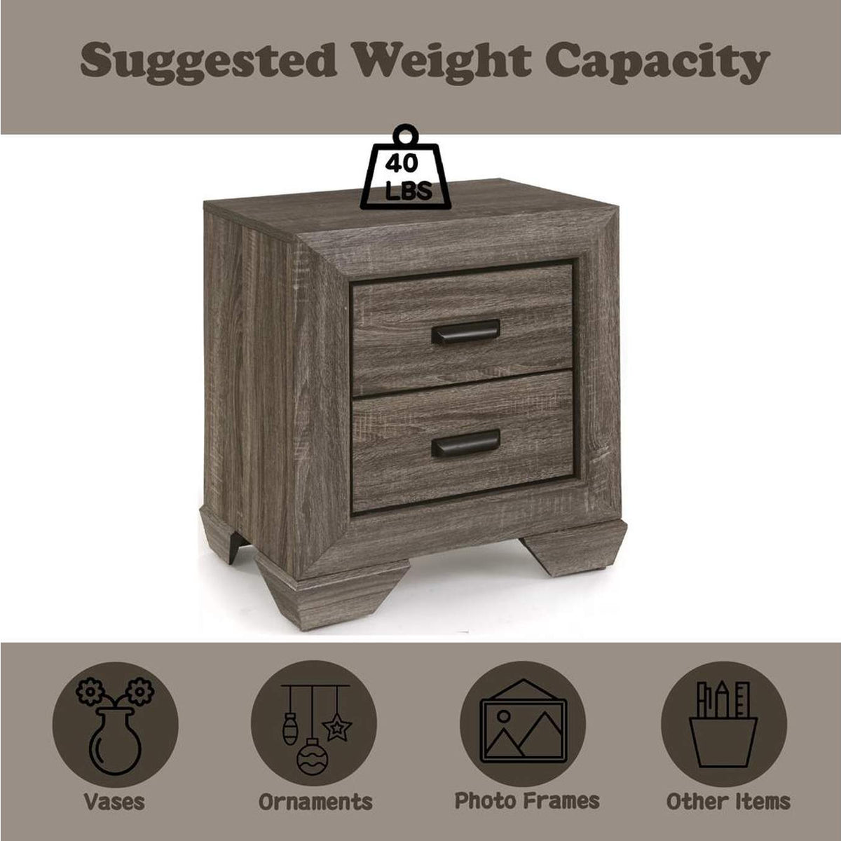 26023 Lyndon Nightstand