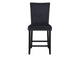 D04BS-BLK D04 BLACK VELVET BAR STOOL