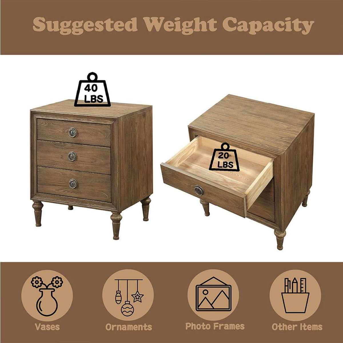26093 Inverness Nightstand