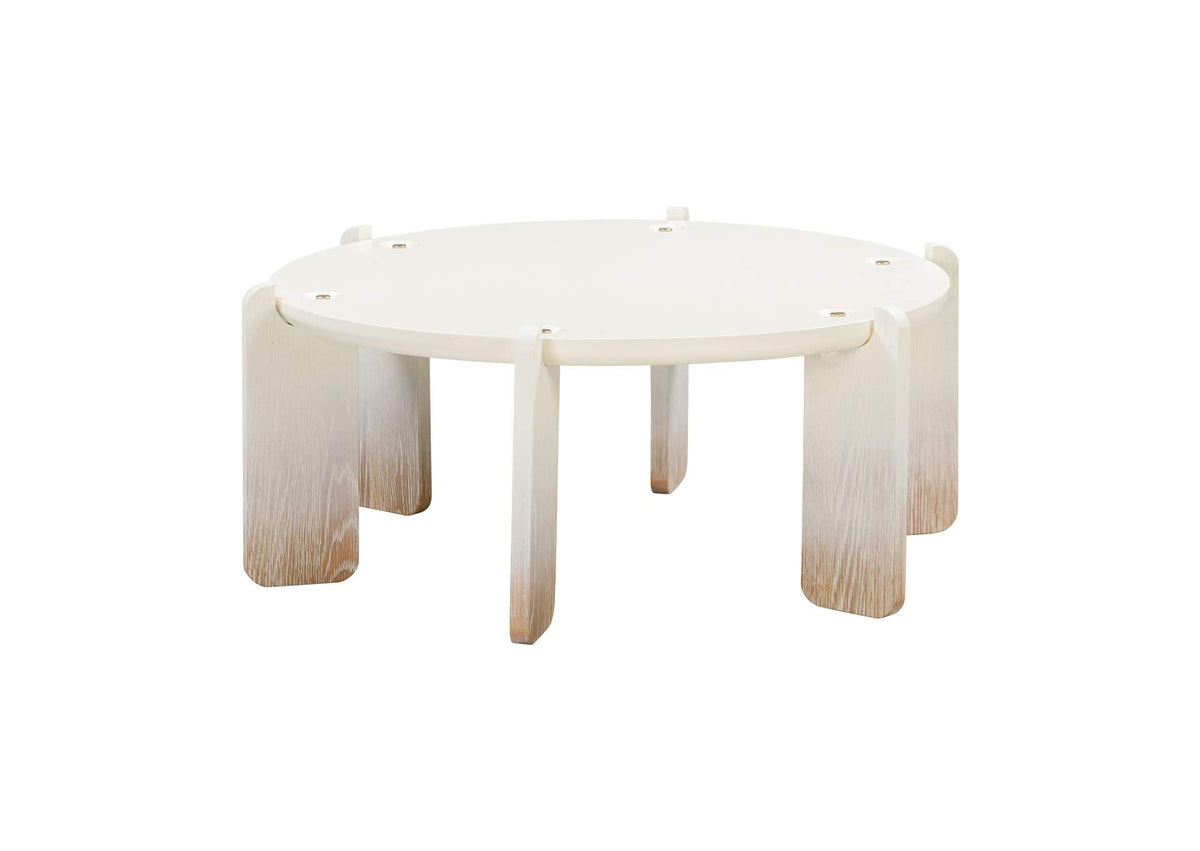TOV-OC54223 Gloria Cream Oak Coffee Table
