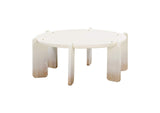 TOV-OC54223 Gloria Cream Oak Coffee Table