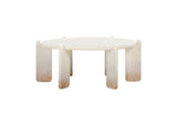 TOV-OC54223 Gloria Cream Oak Coffee Table