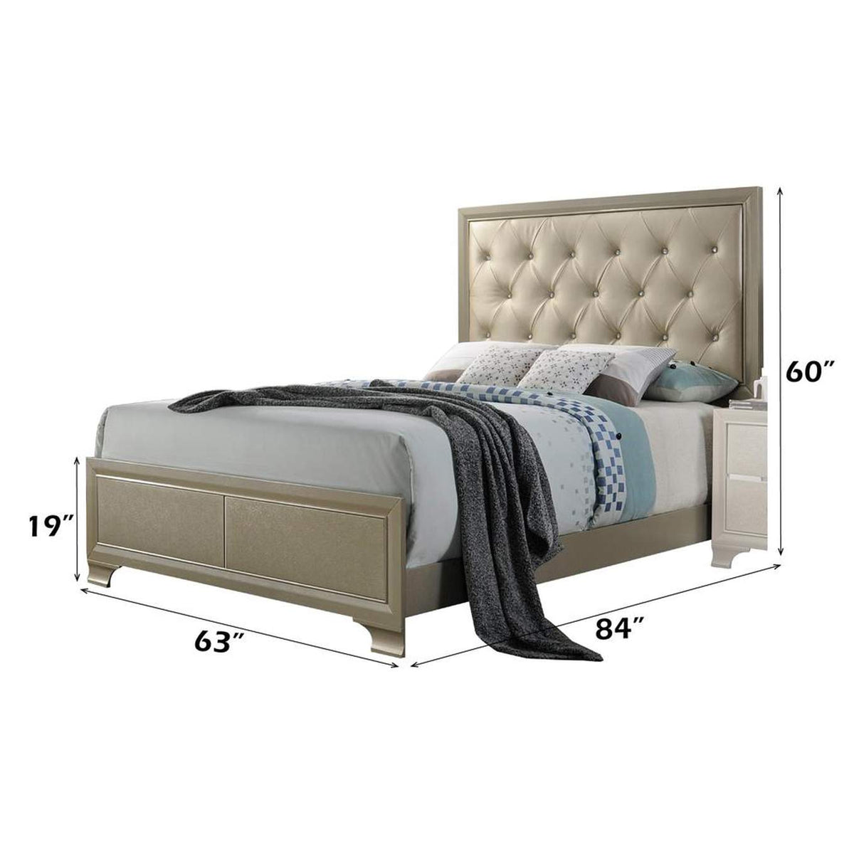 26240Q Carine Queen Bed