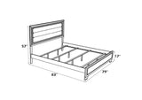 26257EK Carine Ii Ek Bed